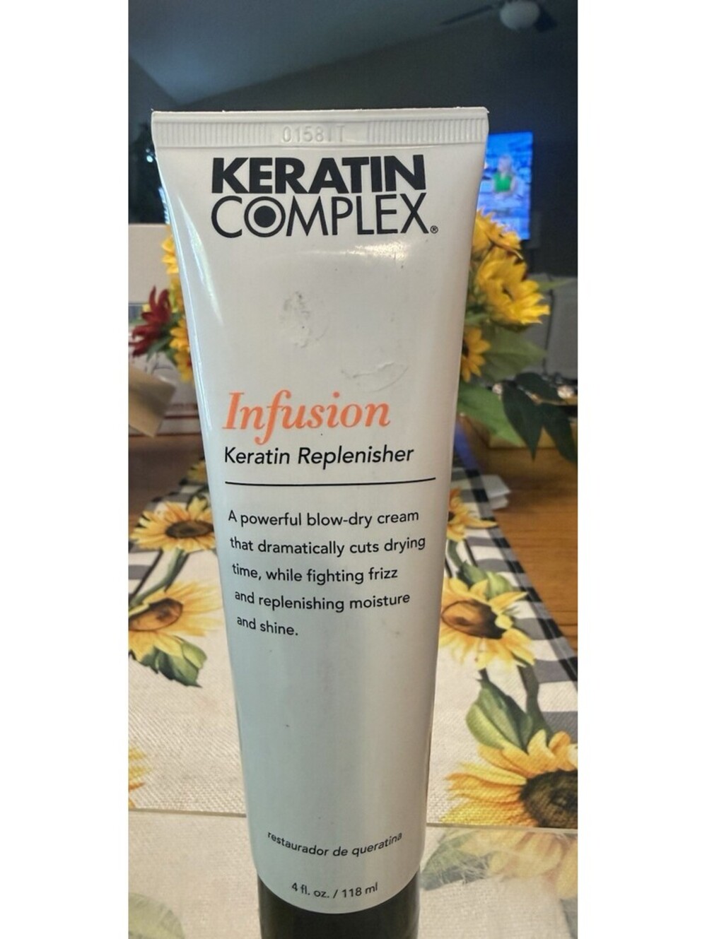 Keratin Complex Infusion Replenisher 4 oz New Sealed